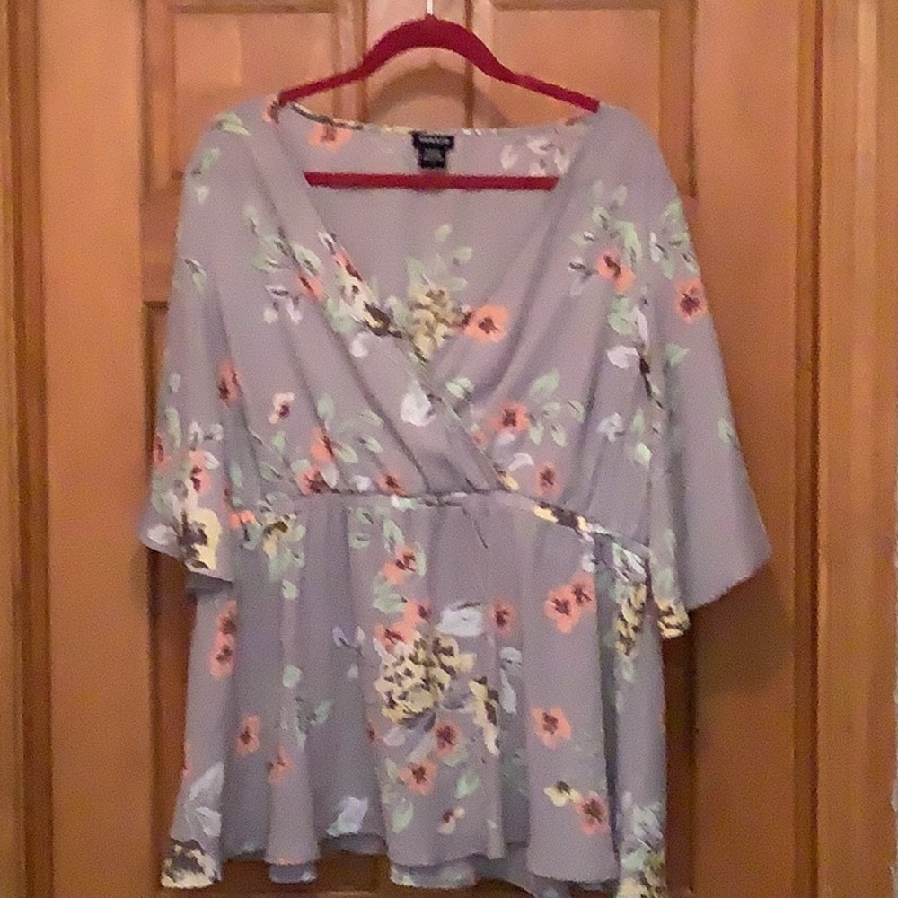 Torrid - Floral Georgette Blouse